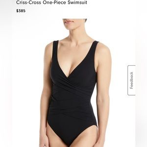 Karla Collecta Black One Piece Size 12